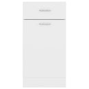 vidaXL fehér szerelt fa fiókos alsószekrény 40 x 46 x 81,5 cm