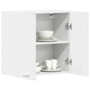 vidaXL “Lyon” fehér szerelt fa függő szekrény 60 x 31 x 60 cm