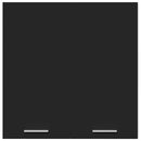 vidaXL “Lyon” fekete szerelt fa függő szekrény 60 x 31 x 60 cm