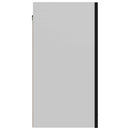 vidaXL “Lyon” fekete szerelt fa függő szekrény 60 x 31 x 60 cm