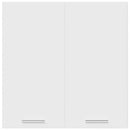 vidaXL “Lyon” magasfényű fehér szerelt fa függő szekrény