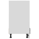 vidaXL “Riga” betonszürke szerelt fa sütőszekrény 60 x 46 x 81,5 cm