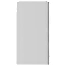 vidaXL “Lyon” betonszürke szerelt fa függő üvegszekrény