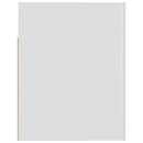 vidaXL magasfényű fehér szerelt fa függő szekrény 60 x 31 x 40 cm