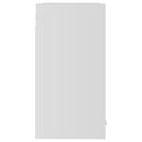 vidaXL fehér szerelt fa függő üvegszekrény 60 x 31 x 60 cm