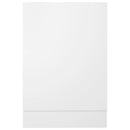 vidaXL “Lyon” fehér szerelt fa mosogatógép-panel 45 x 3 x 67 cm