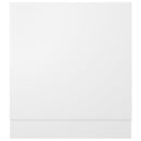 vidaXL “Lyon” fehér szerelt fa mosogatógép-panel 59,5 x 3 x 67 cm