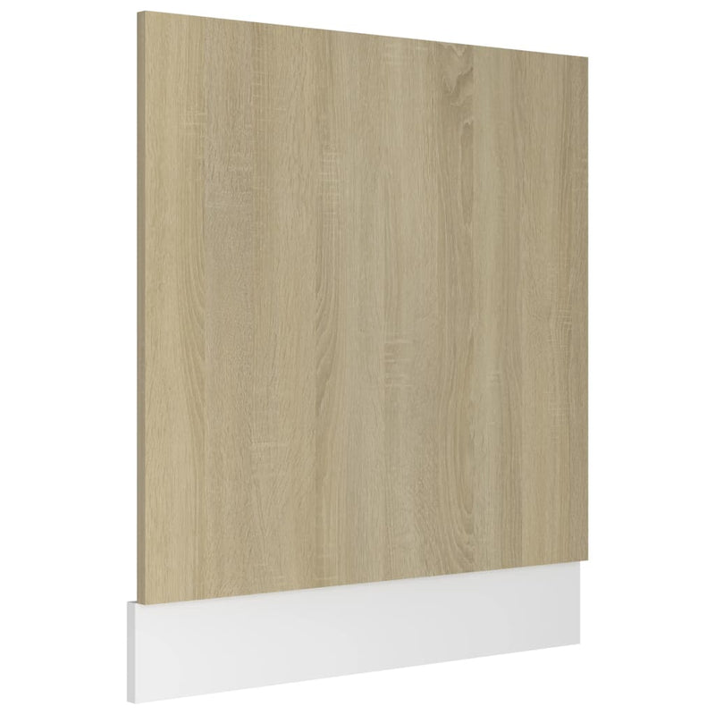 vidaXL “Lyon” sonoma-tölgy forgácslap mosogatógép-panel