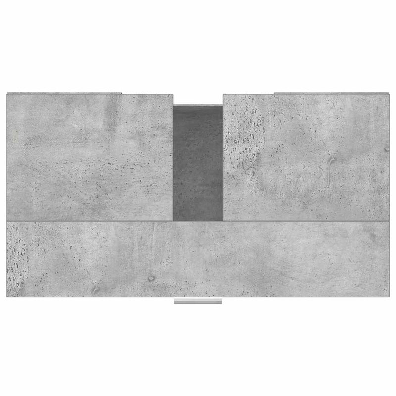 vidaXL betonszürke forgácslap fürdőszobaszekrény 60 x 32 x 53,5 cm