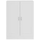 vidaXL fehér szerelt fa könyvszekrény 82,5 x 30,5 x 115 cm