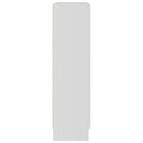 vidaXL fehér szerelt fa könyvszekrény 82,5 x 30,5 x 115 cm