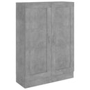 vidaXL betonszürke szerelt fa könyvszekrény 82,5 x 30,5 x 115 cm