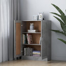 vidaXL betonszürke szerelt fa könyvszekrény 82,5 x 30,5 x 115 cm