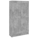 vidaXL betonszürke szerelt fa könyvszekrény 82,5 x 30,5 x 150 cm