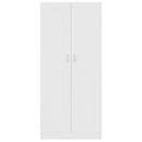 vidaXL fehér szerelt fa könyvszekrény 82,5 x 30,5 x 185,5 cm