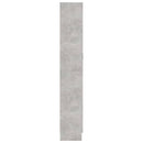 vidaXL betonszürke szerelt fa könyvszekrény 82,5 x 30,5 x 185,5 cm