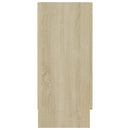 vidaXL sonoma-tölgy színű szerelt fa tálalószekrény 120 x 30,5 x 70 cm