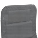 vidaXL 2 db szürke textilén és porszórt acél összecsukható napágy