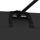 vidaXL 2 db fekete oxford szövet és acél kempingágy 180 x 60 x 19 cm