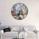 vidaXL szüreti falióra 60 cm
