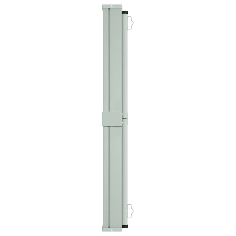 vidaXL barna behúzható oldalsó terasz-napellenző 600 x 160 cm