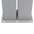 vidaXL fekete kihúzható oldalsó terasz-napellenző 140 x 1200 cm