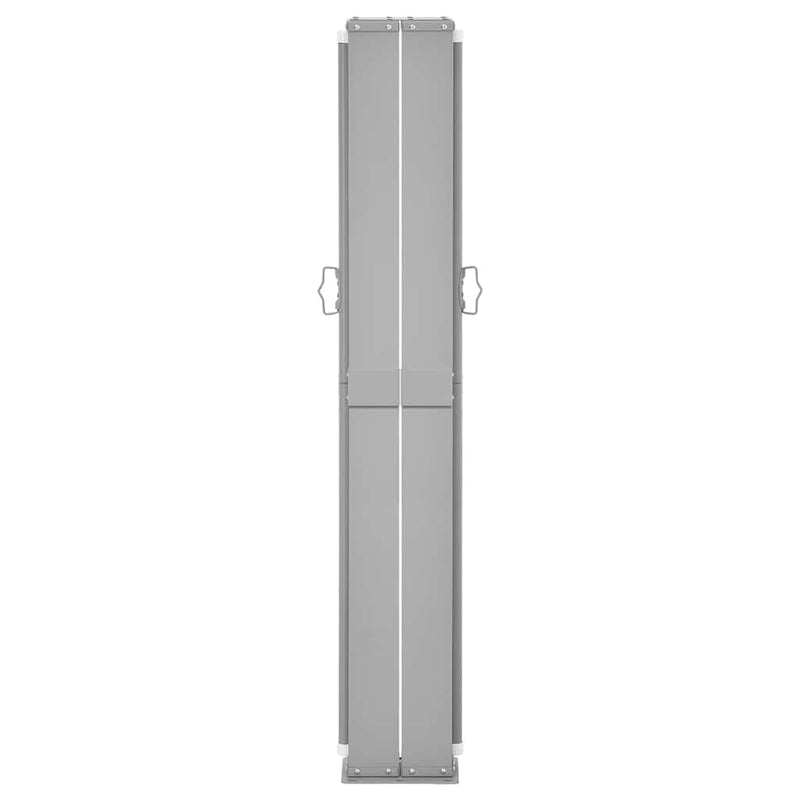 vidaXL antracitszürke kihúzható oldalsó terasz-napellenző 140 x 1200 cm