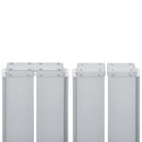 vidaXL krémszínű kihúzható oldalsó terasz-napellenző 170 x 1200 cm