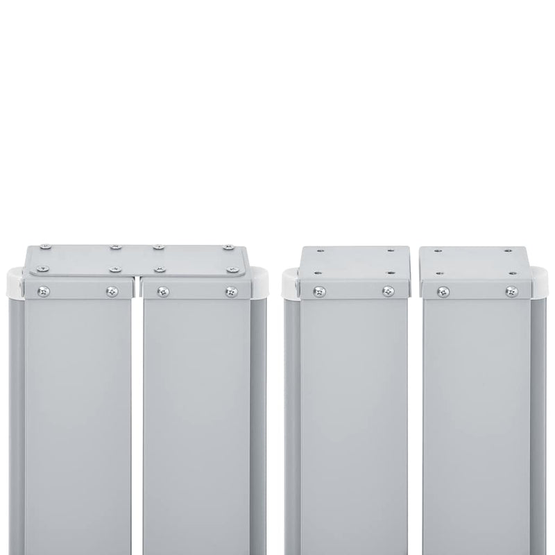 vidaXL krémszínű kihúzható oldalsó terasz-napellenző 170 x 1200 cm