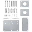 vidaXL barna kihúzható oldalsó terasz-napellenző 170 x 1200 cm