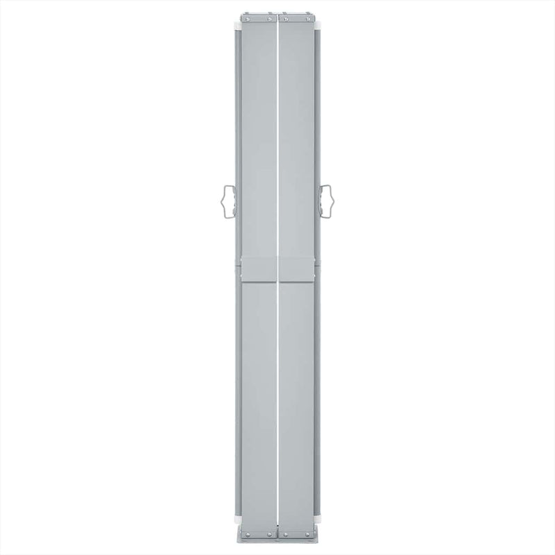 vidaXL piros kihúzható oldalsó terasz-napellenző 170 x 1200 cm