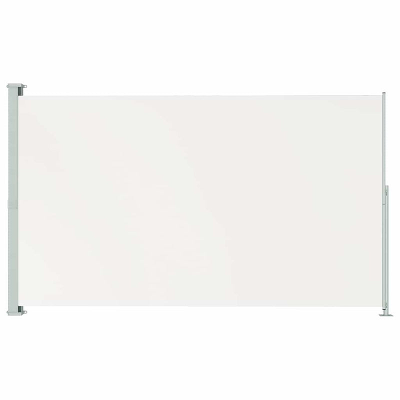 vidaXL krémszínű behúzható oldalsó terasznapellenző 200 x 300 cm