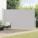 vidaXL szürke behúzható oldalsó terasznapellenző 200 x 500 cm