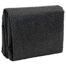 vidaXL fekete, négyszögletes PE medencetakaró 1000 x 600 cm