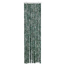 vidaXL zöld és fehér zsenília rovarfüggöny 56 x 185 cm