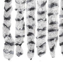 vidaXL világos- és sötétszürke zsenília rovarfüggöny 56 x 185 cm