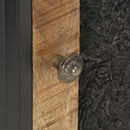 vidaXL nyers mangófa éjjeliszekrény 40 x 30 x 50 cm