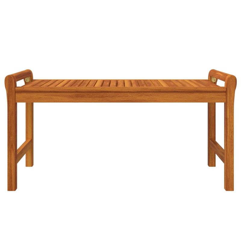 vidaXL tömör akácfa dohányzóasztal 100 x 50 x 50 cm