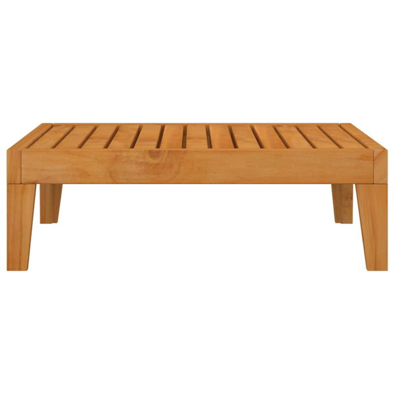 vidaXL tömör akácfa kerti asztal 68,5 x 68,5 x 24 cm