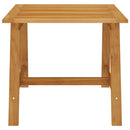 vidaXL tömör akácfa kerti étkezőasztal 88 x 88 x 74 cm