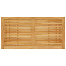 vidaXL tömör akácfa kerti étkezőasztal 140 x 70 x 73,5 cm