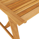 vidaXL tömör akácfa kerti étkezőasztal 206 x 100 x 74 cm