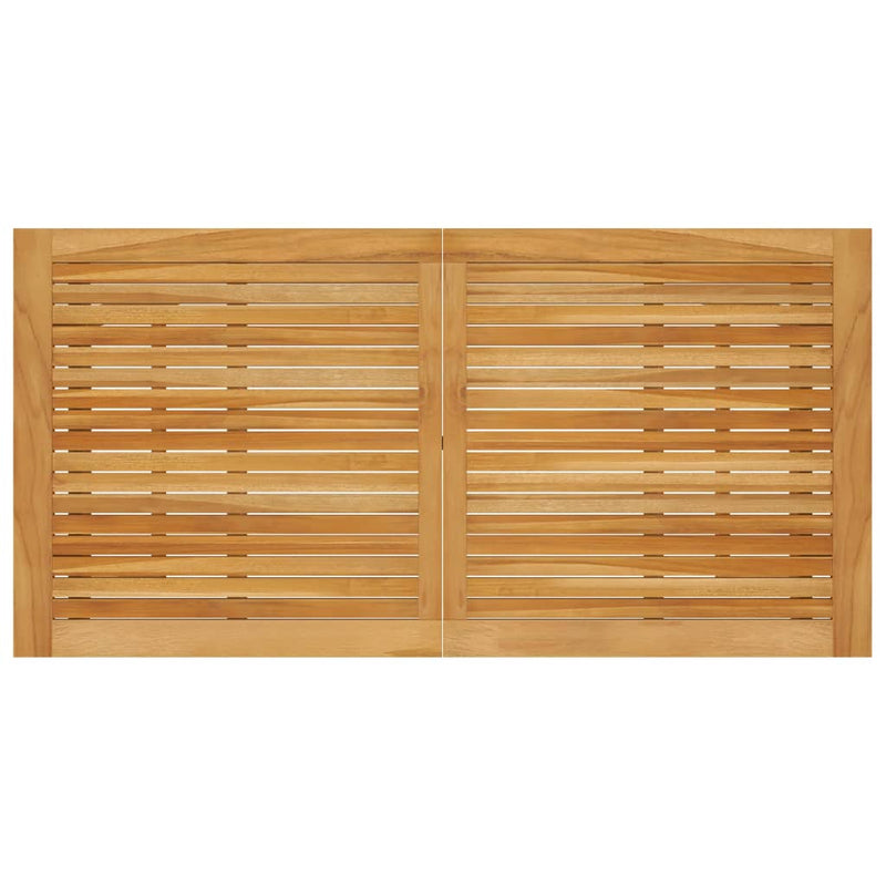 vidaXL tömör akácfa kerti bárasztal 140 x 70 x 104 cm