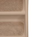 vidaXL barna összecsukható kutyalépcső 62 x 40 x 49,5 cm