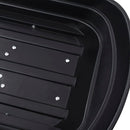 vidaXL fekete kerti kézikocsi 300 kg 75 liter