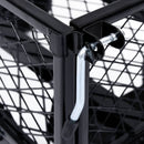 vidaXL fekete kerti kézikocsi 250 kg