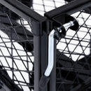 vidaXL fekete kerti kézikocsi 350 kg