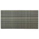vidaXL szürke polyrattan bárasztal tárolópolccal 120 x 60 x 110 cm
