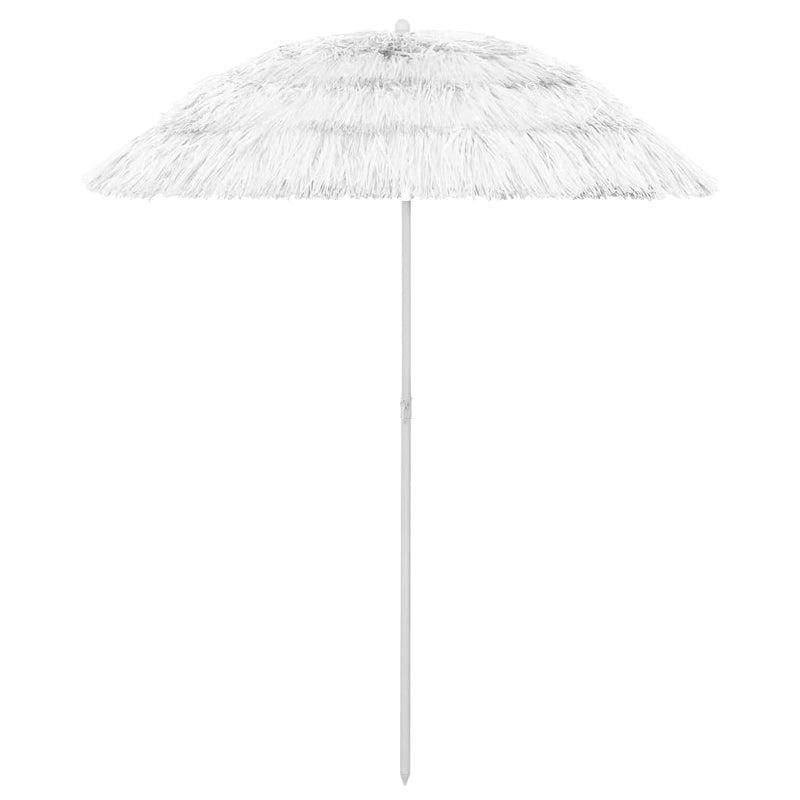 vidaXL fehér hawaii stílusú strandnapernyő 180 cm