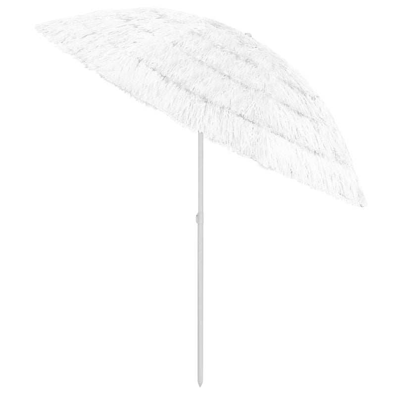 vidaXL fehér hawaii stílusú strandnapernyő 240 cm